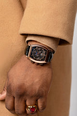 Rosegold/Black Ambassador (RESTOCK PRE-ORDER) by ASOROCK WATCHES