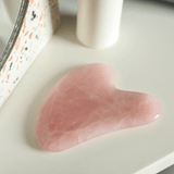 ROSE QUARTZ GUA SHA BOARD by ZAQ Skin & Body