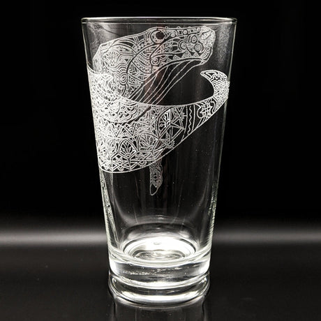 MYSTIC ANIMAL Pint Glasses by LumEngrave