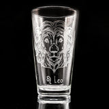 ZODIAC Pint Glasses by LumEngrave