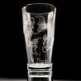 ZODIAC Pint Glasses by LumEngrave