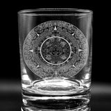 MESOAMERICAN Whiskey Glasses by LumEngrave