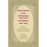 Vital Statistics from Chittenango, New York, Newspapers, 1831-1854