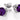 RMZ GOLD NYC 925 Sterling Silver 6mm Round Cut Amethyst Cubic Zirconia Stud Earrings Women's