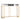 Narrow Long Sofa Table for Living Room-White