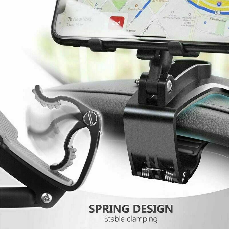 Spida Mount 360° Universal Cell Phone Car Dashboard Holder Stand Bracket Clip #ns23 _mkpt by Js House