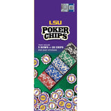 LSU Tigers 100 Piece Poker Chips by MasterPieces Puzzle Company INC