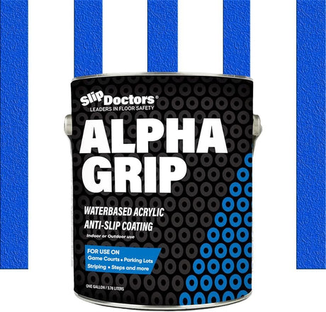 Alpha Grip Non-Slip Stripe and Athletic Court Paint by SlipDoctors