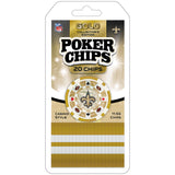 New Orleans Saints 20 Piece Poker Chips by MasterPieces Puzzle Company INC