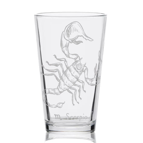 ZODIAC Pint Glasses by LumEngrave