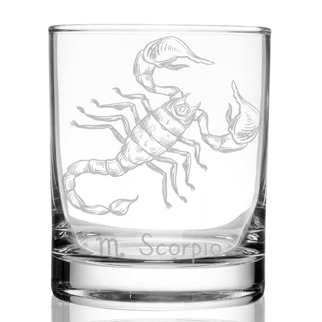 ZODIAC Whiskey Glasses by LumEngrave