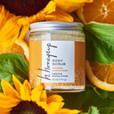 Body Scrub Orange Sunflower by H. Honeycup