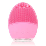 Silicone Rechargeable Facial Cleansing Brush & Massager - Vysn