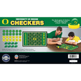 Oregon Ducks Checkers Board Game by MasterPieces Puzzle Company INC