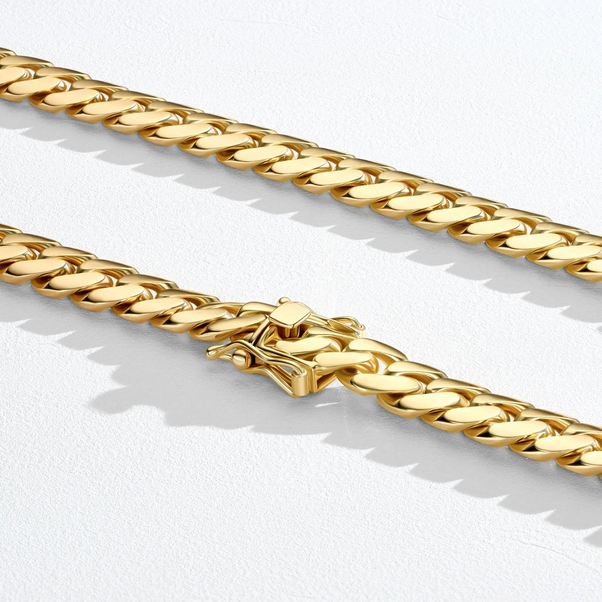 Solid 14K Gold Cuban Link Chain - 12MM by Bling Proud | Urban Jewelry Online Store