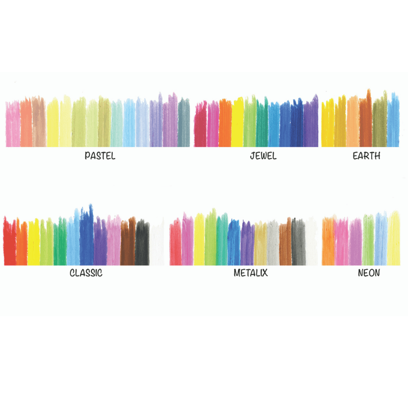 Kwik Stix Master Art Set, 60 pack by The Pencil Grip, Inc. - Vysn