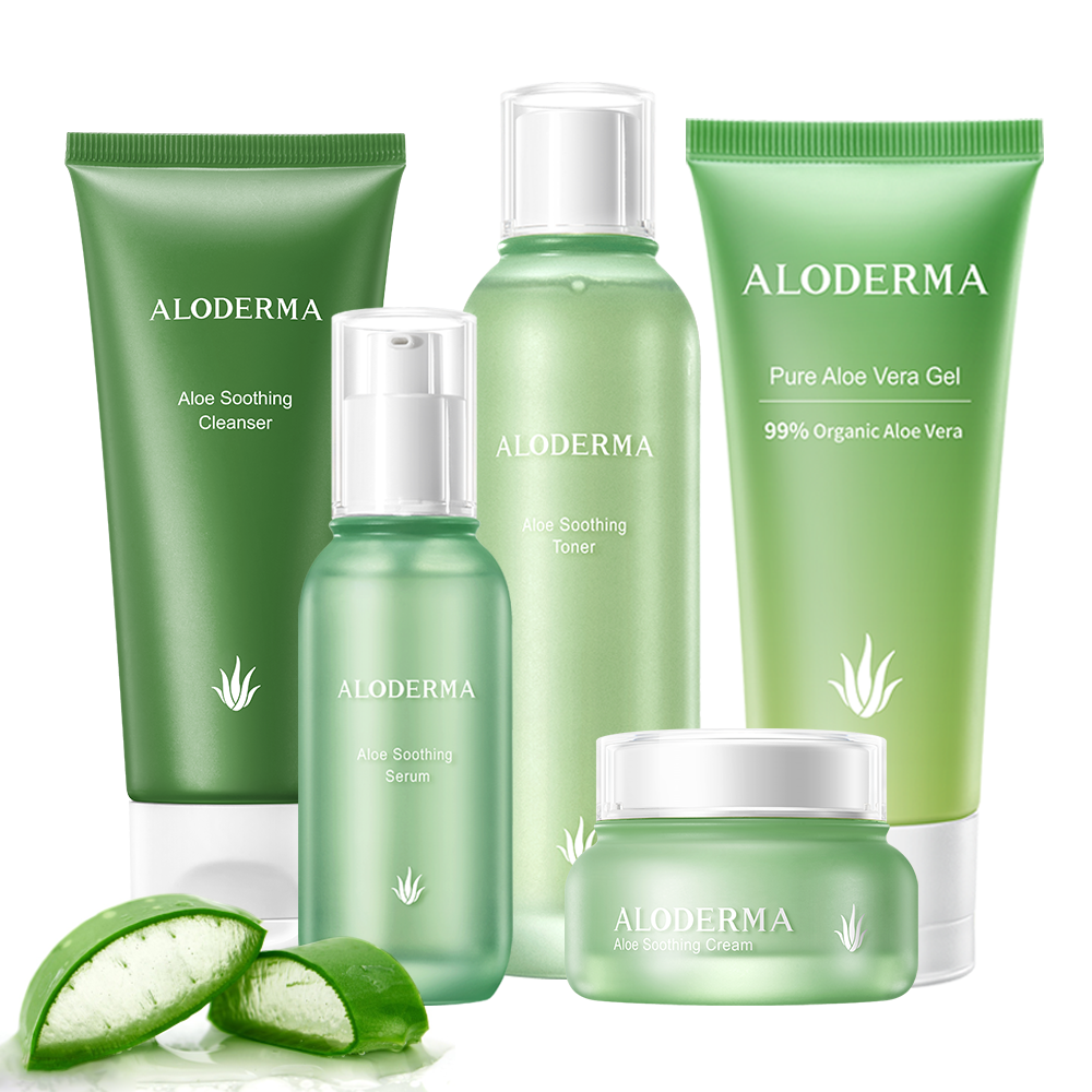 Signature Aloe Soothing Set by ALODERMA