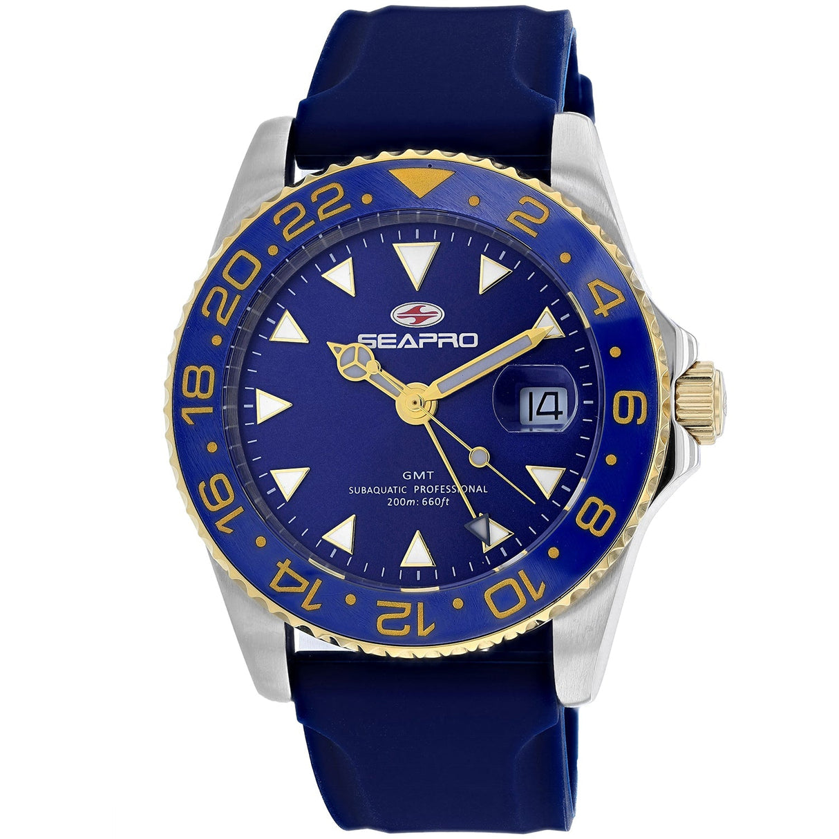 Seapro Men's Blue Dial Watch - SP0124 by Balec Group