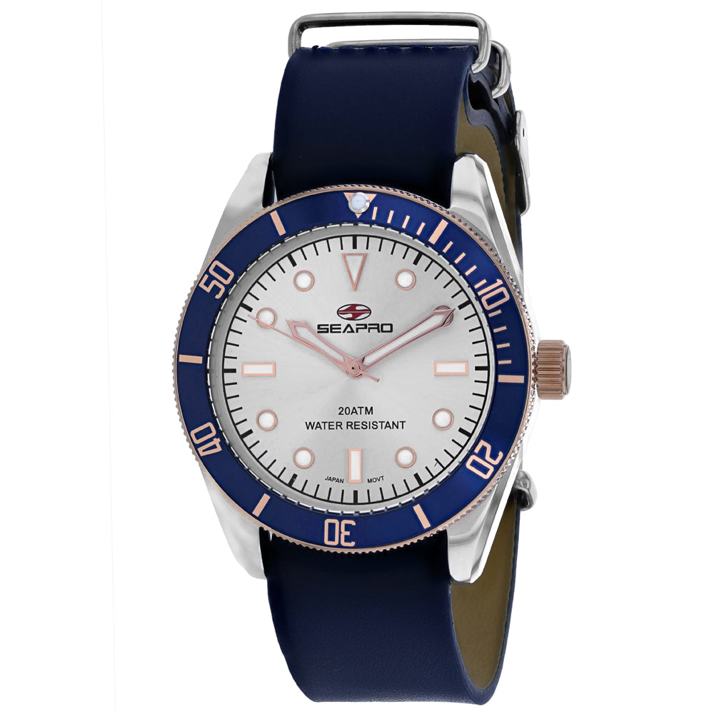 Seapro Men's Revival Silver Dial Watch - SP0300 by Balec Group