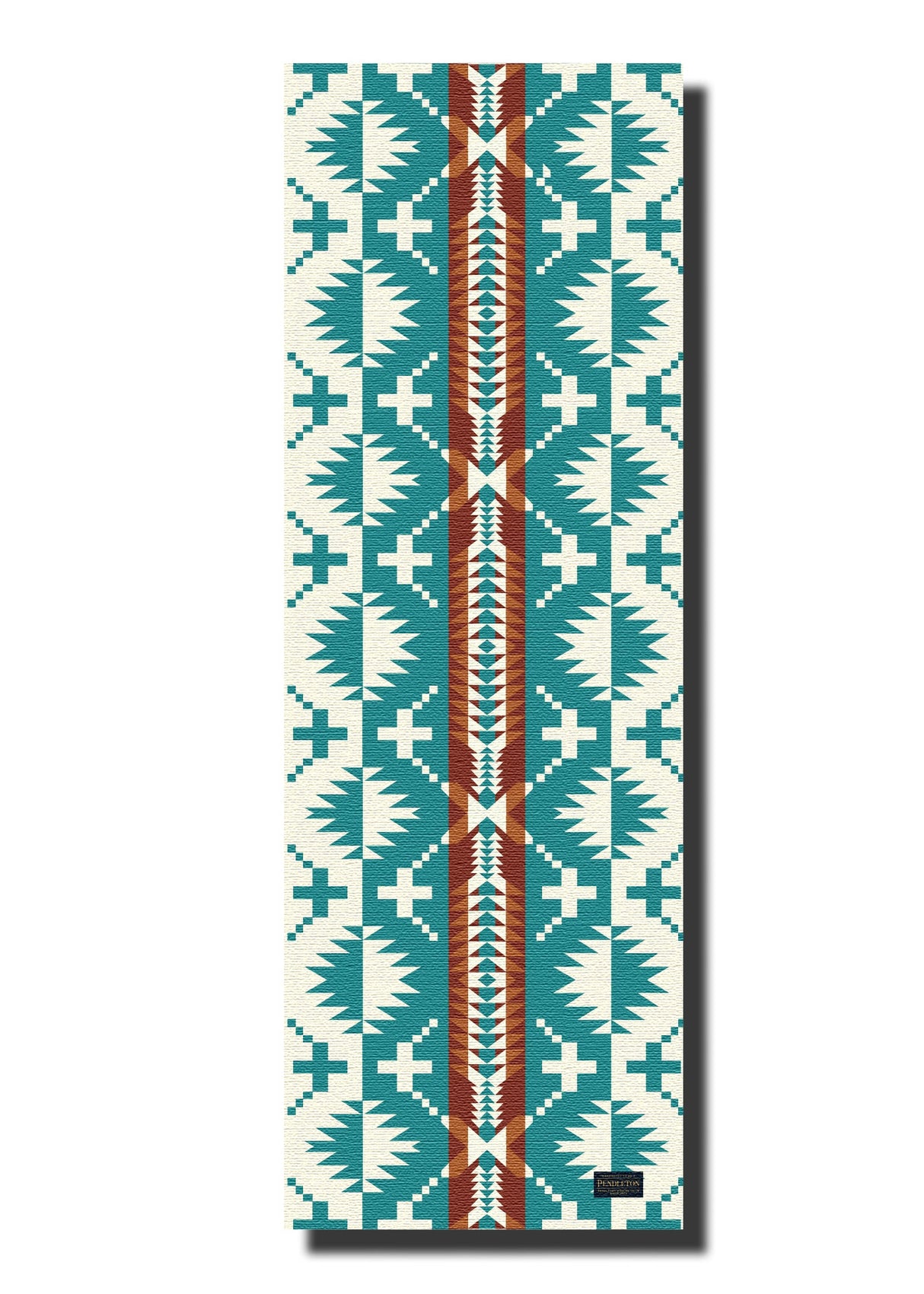 Ascend Yoga Mat Pendleton Spider Rock Aqua Mat by Yune Yoga