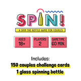 SPIN! A Spin the Bottle Game for Couples by Crated with Love