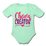 Chaos Creator Short Sleeve Baby Bodysuit by Tshirt Unlimited