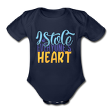 I stole everyone's Heart Short Sleeve Baby Bodysuit by Tshirt Unlimited