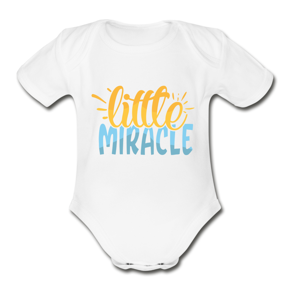 Little Miracle Baby Bodysuit by Tshirt Unlimited