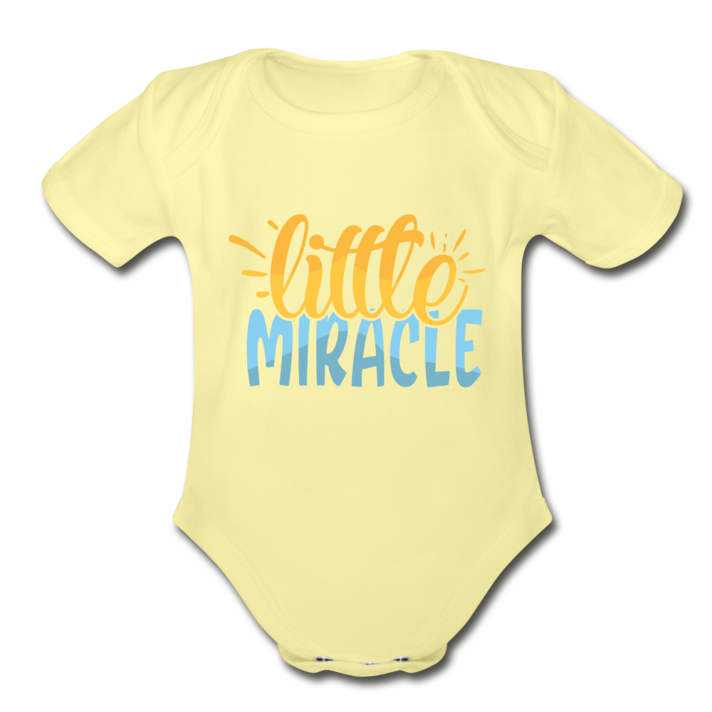 Little Miracle Baby Bodysuit by Tshirt Unlimited