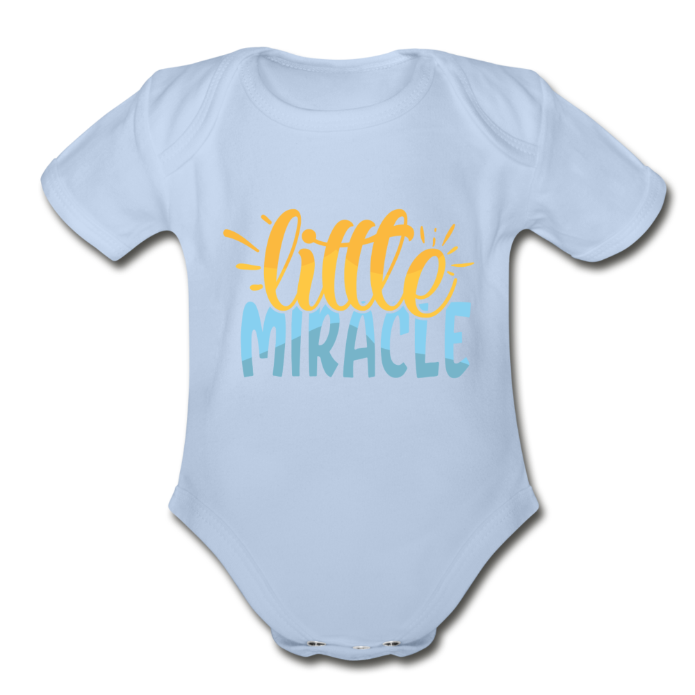 Little Miracle Baby Bodysuit by Tshirt Unlimited