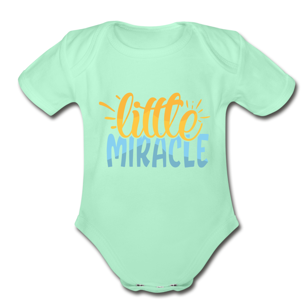 Little Miracle Baby Bodysuit by Tshirt Unlimited