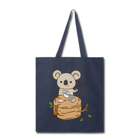 This is Koala-tea Tote Bag by Tea and Whisk