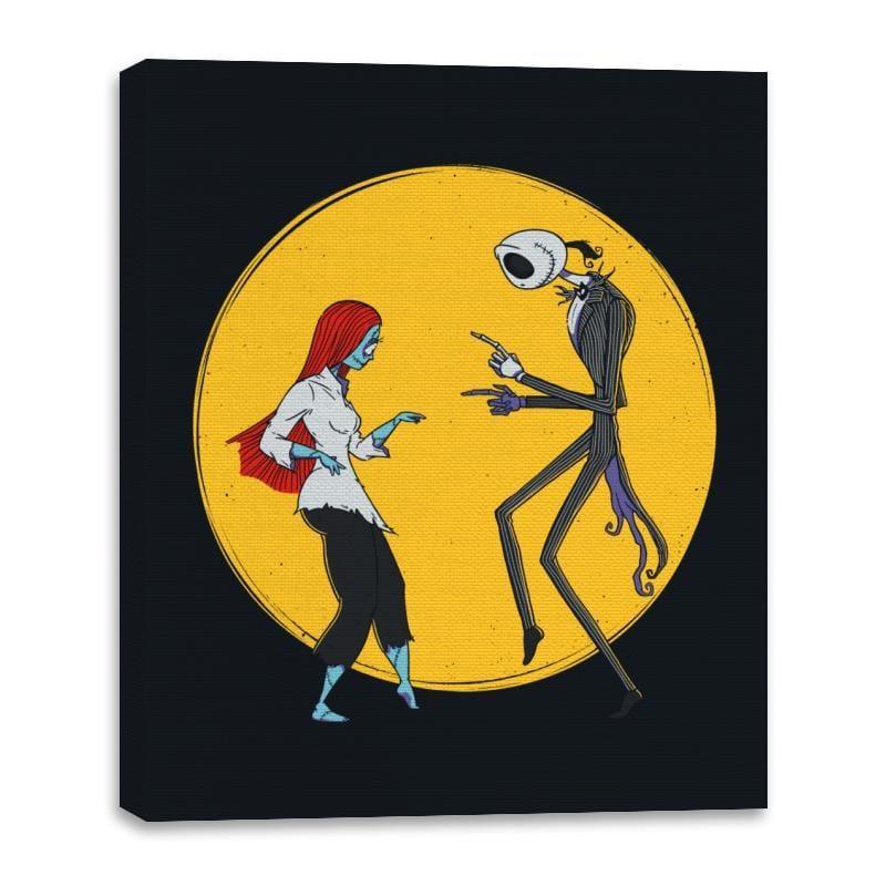 Spooky Fiction - Canvas Wraps by RIPT Apparel - Vysn