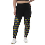 LGBTQ+ Libertarian Porcupine Sports Leggings by Proud Libertarian