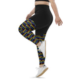 LGBTQ+ Libertarian Porcupine Sports Leggings by Proud Libertarian