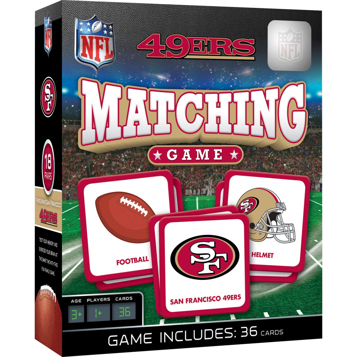 San Francisco 49ers Matching Game by MasterPieces Puzzle Company INC