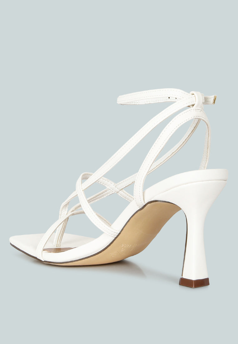 stalker strappy ankle strap sandals by London Rag