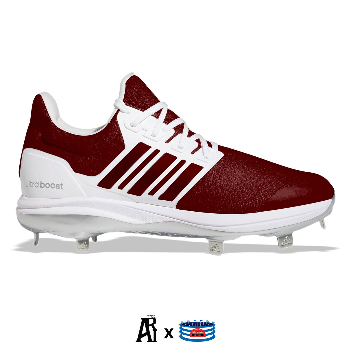 "State" Adidas Ultraboost DNA 5.0 Cleats by Stadium Custom Kicks