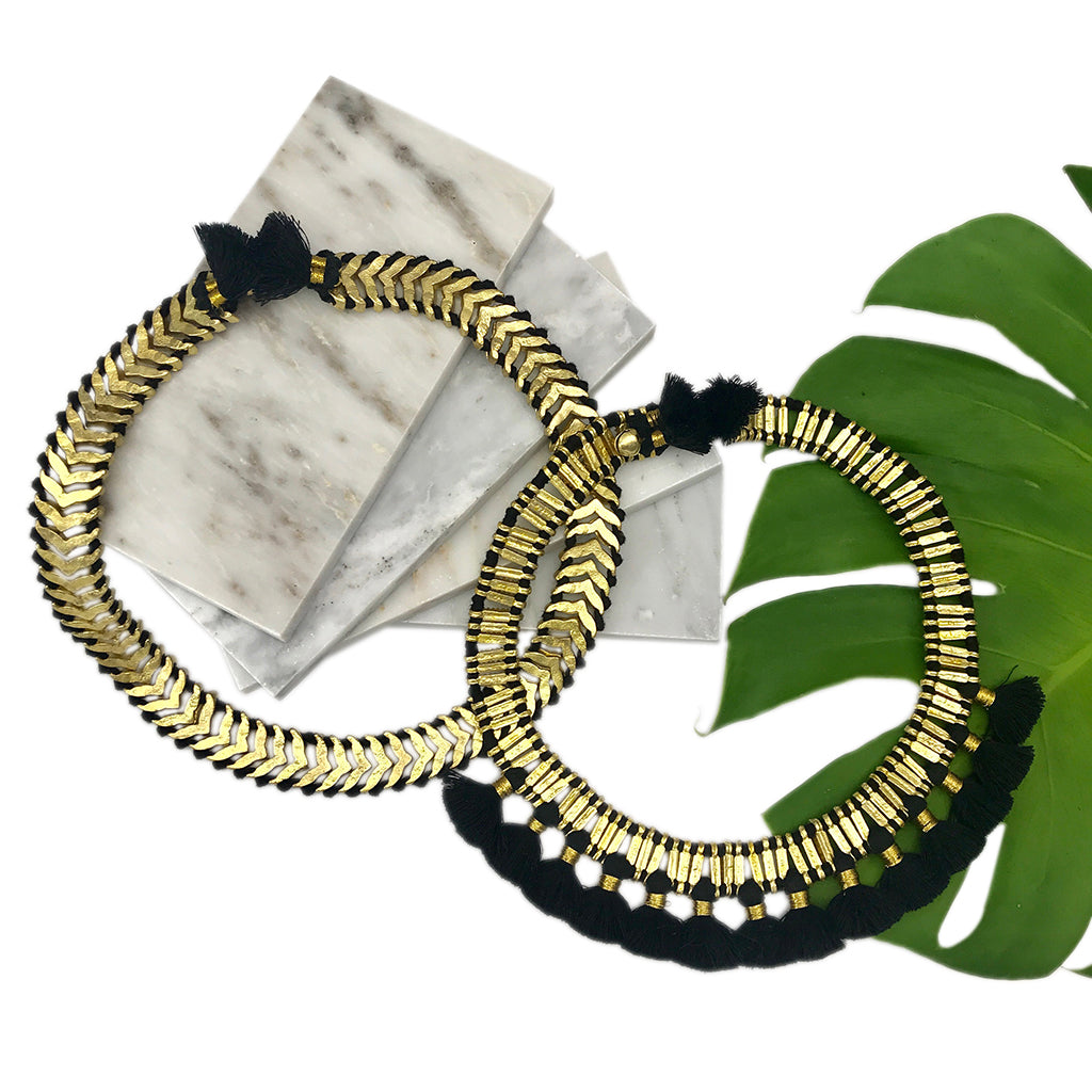 Temple Collar Necklace by SLATE + SALT