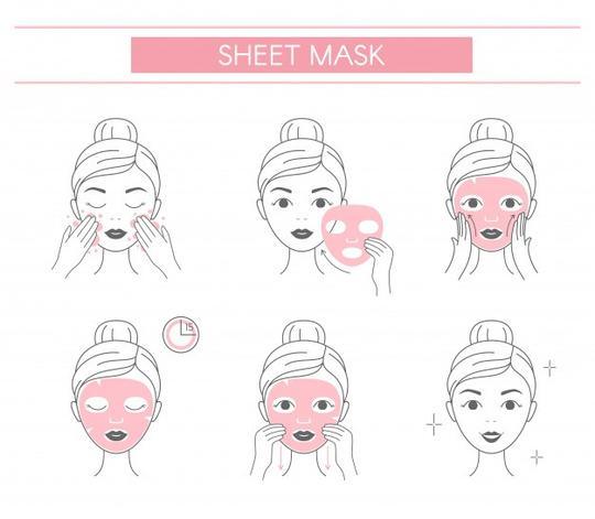 Bio-Magnetic Sheet Mask [Hyaluronic Acid Rose Serum] by Dreambox Beauty