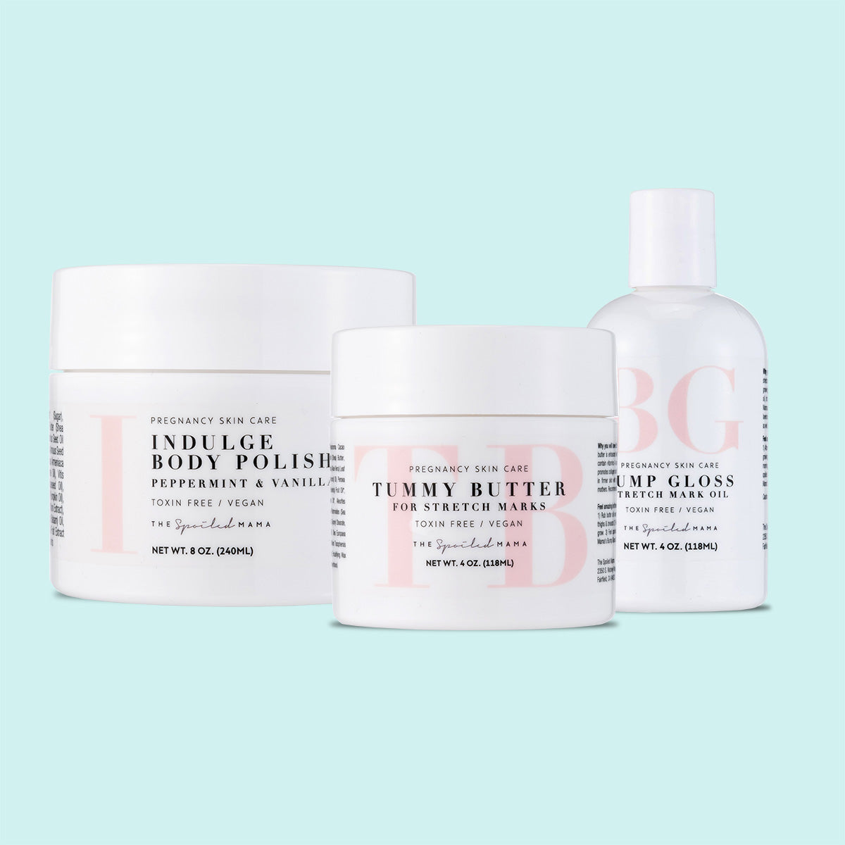 Stretch Mark Prevention Trio by The Spoiled Mama