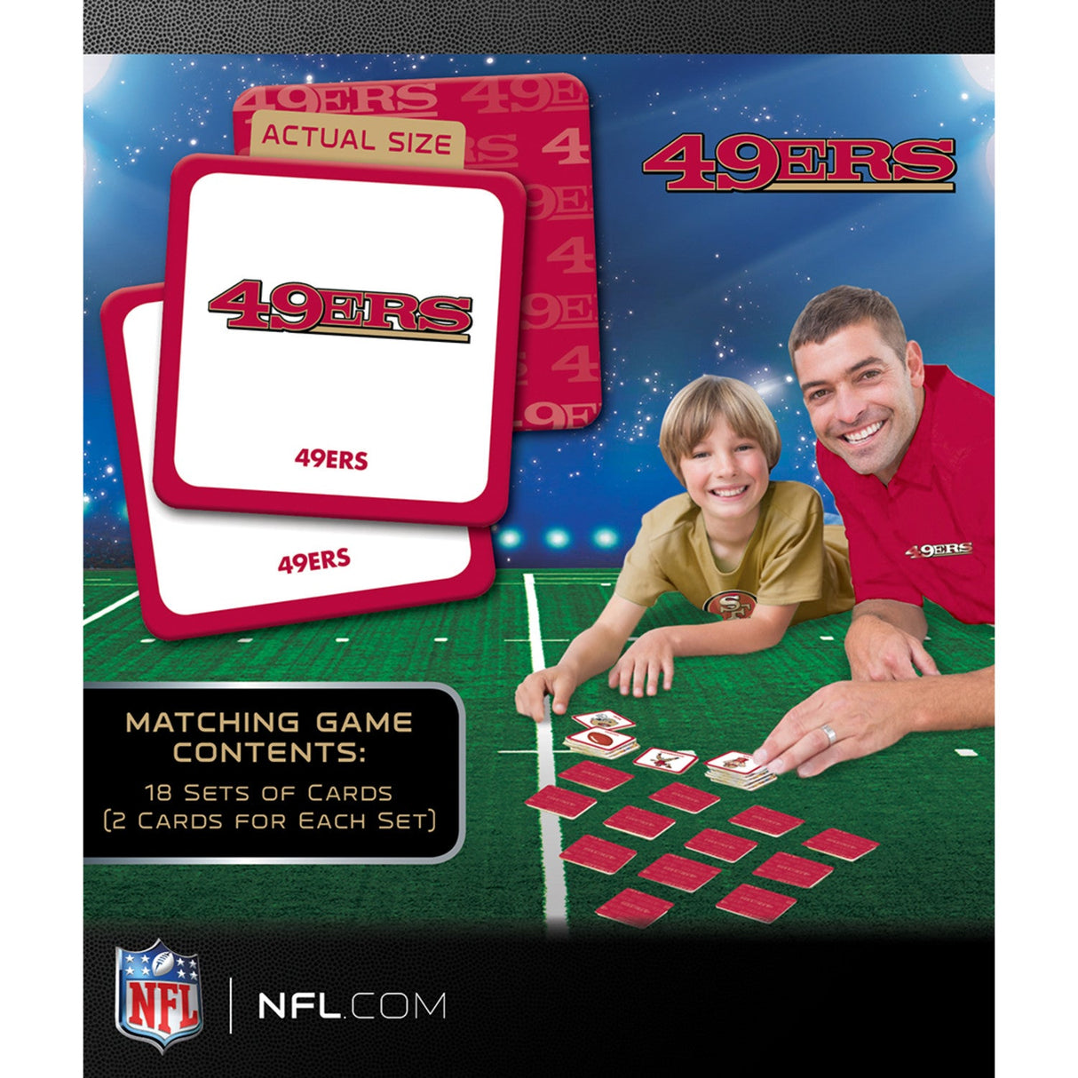 San Francisco 49ers Matching Game by MasterPieces Puzzle Company INC