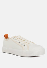 Sway Chunky Sole Knitted Textile Sneakers by London Rag