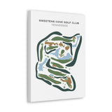 Sweetens Cove Golf Club, Tennessee - Printed Golf Courses by Golf Course Prints