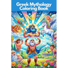 Greek Mythology Coloring Book for Kids Ages 7 to 13: Explore and bring to life Greek Gods, Heroes, and Mythical Creatures through coloring!