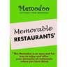 Memodoo Memorable Restaurants