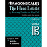 DragonScales, The Hero Levels, Viola Story: 25 Fantasy Etudes to Slay Evil for violin, viola, and cello in multiple difficulty modes