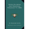 Notes On Aryan And Dravidian Philology V1 (1884)
