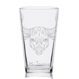 ZODIAC Pint Glasses by LumEngrave