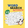 Word search activity for kids 4-8: activity work book game for kids age 4-8, easy large print word search puzzles contains animals word search, sports